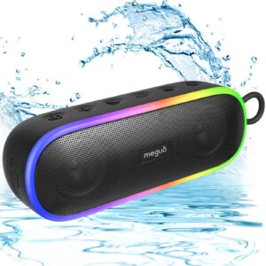 Bluetooth Speakers,IPX7 Waterproof Speaker with 20W Powerful Sound,Portable Wireless Speakers with Extral Bass,for Beach Pool Camping Outdoors,Christmas/Birthday Gift for Men,Women,Friends