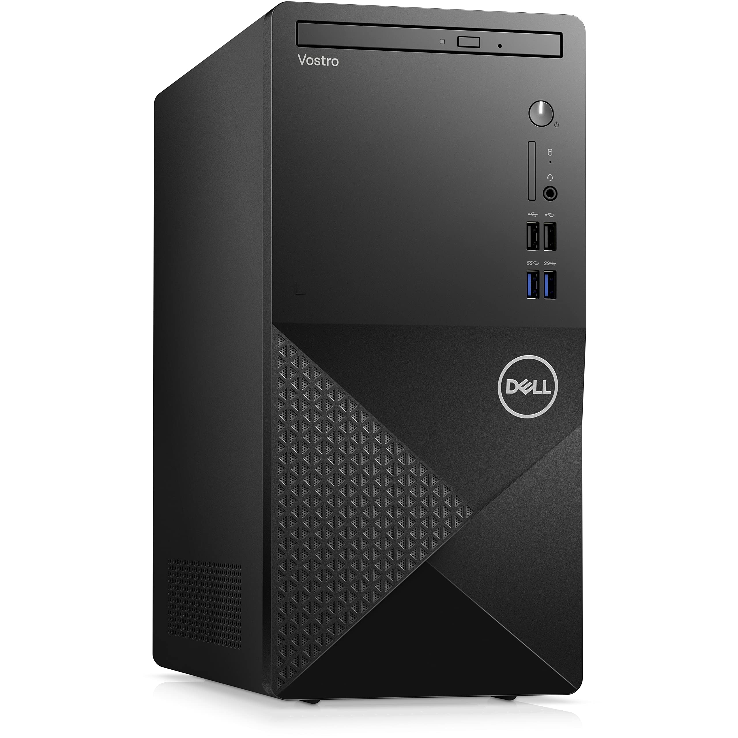 Dell 2023 Vostro 3910 Tower Business Desktop Computer, 12th Gen Intel Hexa-Core i5-12400 (Beat i7-11700), 64GB DDR4 RAM, 2TB PCIe SSD + 2TB SSD, DVDRW, AC WiFi, BT 5.0, Windows 11 Pro