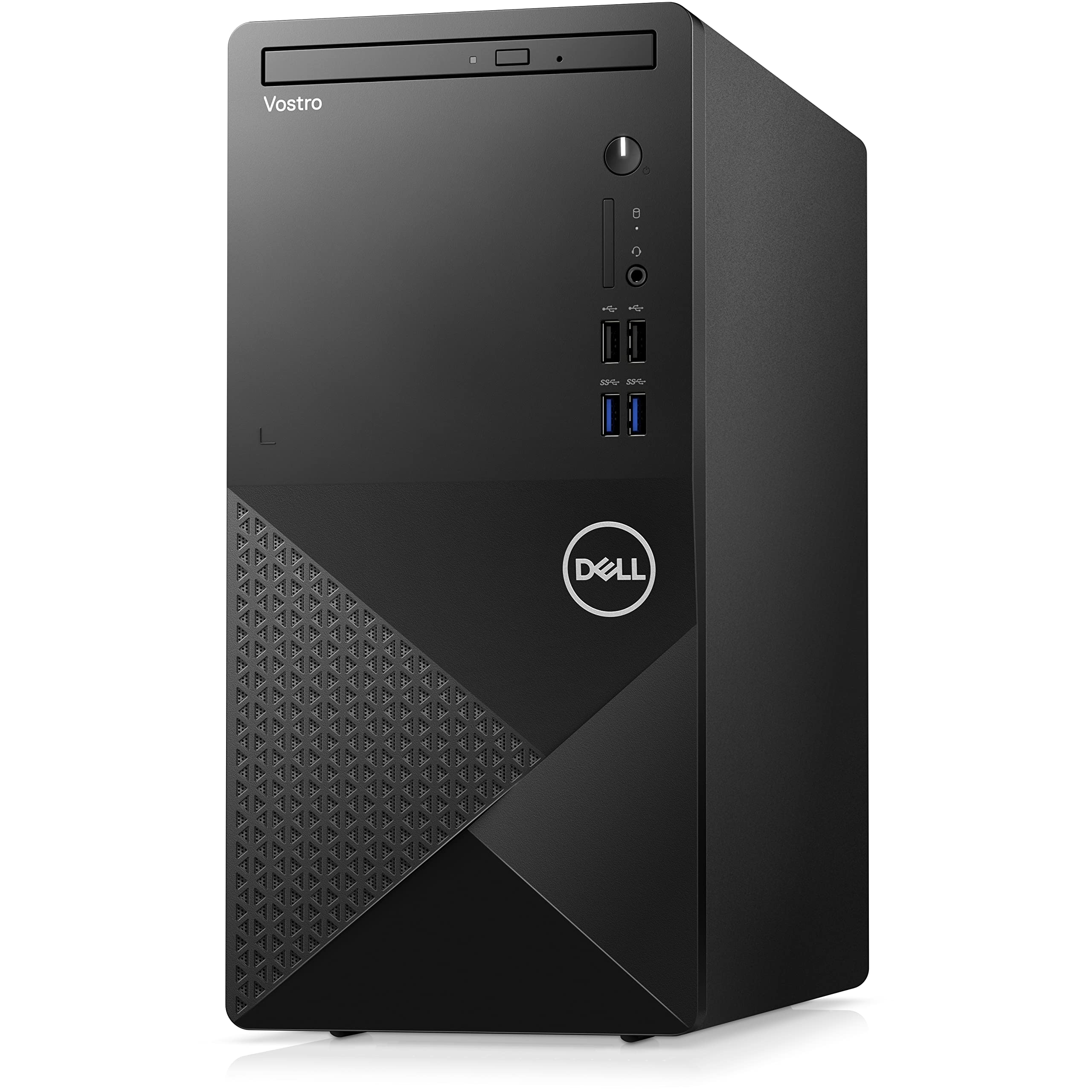 Dell 2023 Vostro 3910 Tower Business Desktop Computer, 12th Gen Intel Hexa-Core i5-12400 (Beat i7-11700), 64GB DDR4 RAM, 2TB PCIe SSD + 2TB SSD, DVDRW, AC WiFi, BT 5.0, Windows 11 Pro