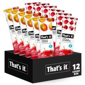 12 ct fruit bar gift pouch (6 ea: mg, ch)