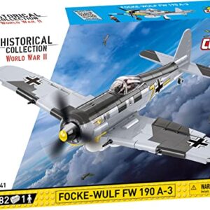 COBI Historical Collection WWII FOCKE-WULF FW 190 A-3 Plane, Small