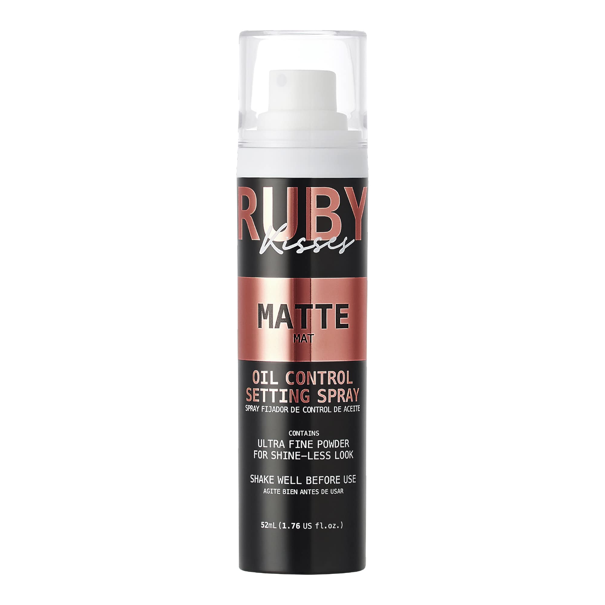 Ruby Kisses Setting Spray - Ultra-fine mist, Sets makeup, Long-Lasting Formula for a Flawless Finish (Matte)