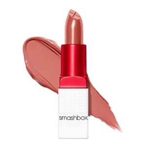 smashbox be legendary prime & plush lipstick - audition (neutral rose)