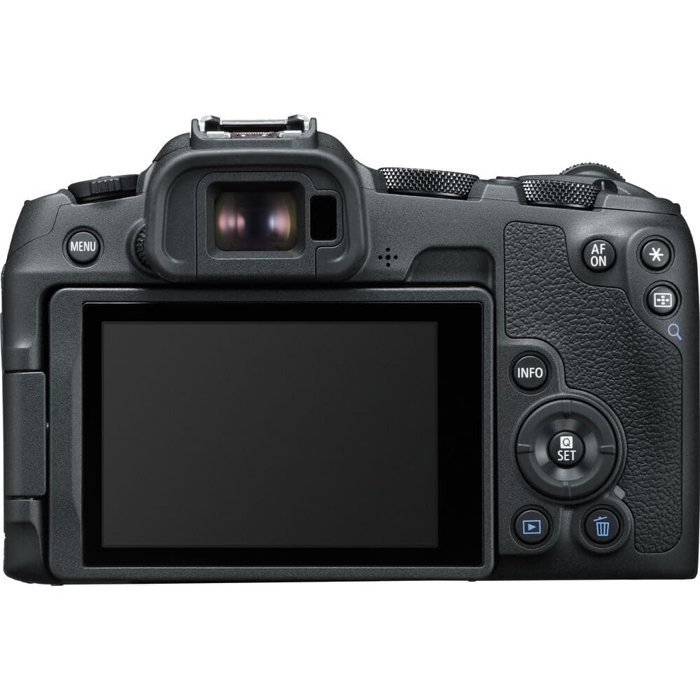 Canon EOS R8 Mirrorless Camera with RF 24-50mm f/4.5-6.3 is STM Lens (5803C012) + 64GB Memory Card + Bag + Charger + LPE17 Battery + Card Reader + Memory Wallet + Cleaning Kit (Renewed)