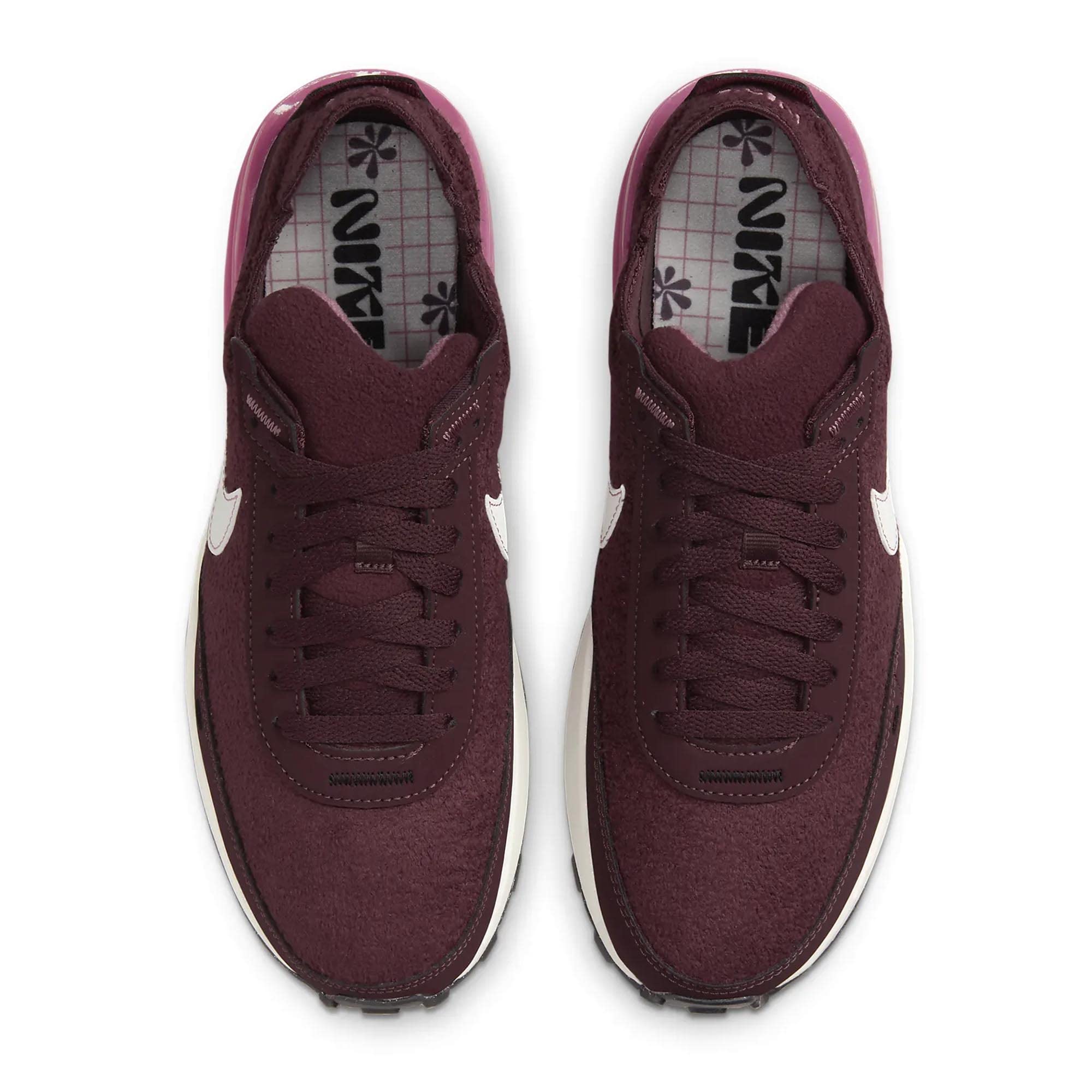 Nike Womens Waffle One Fashion Shoes (Burgundy Crush/Desert Berry/Black/Phantom, us_Footwear_Size_System, Adult, Women, Numeric, Medium, Numeric_9)