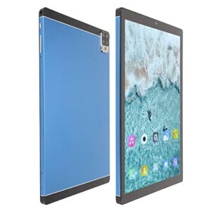 10.1 inch Android 12 Tablet, 4GB RAM and 64GB ROM 2560x1600 Resolution, Dual SIM Dual Standby Talkable Tablet, 5800mAh Battery Capacity, Blue