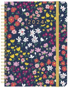 2024 academic planner - planner 2024 weekly & monthly planner with tabs, 6.3" x 8.5", jan 2024-dec 2024, daily planner yearly agenda calendar organizer