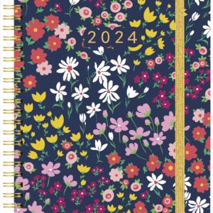 2024 Academic Planner - Planner 2024 Weekly & Monthly Planner with Tabs, 6.3" x 8.5", Jan 2024-Dec 2024, Daily Planner Yearly Agenda Calendar Organizer