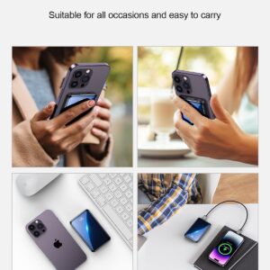 Portable Charger small Power Bank 12000mAh,Mini Fast Charging Power Bank,Battery Bank with Built-in Cables,2 Input and 4 output External Battery Pack Compatible with iPhone14/13/12/11/10/9/Android etc