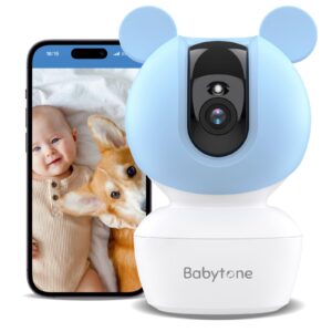 4mp indoor camera,2.4/5ghz wifi security cameras,wireless 5g pet camera with phone app for doggy,cat,puppy, baby monitor with night vision, motion tracking, sound alerts, cloud/sd storage,alexa