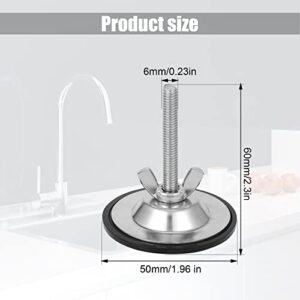 Kitchen Sink Hole Covers, 2 inch Stainless Steel Sink Tap Hole Plug Matte Black Faucet Hole Cover Kitchen Sink Hole Cap for Leakage Prevention