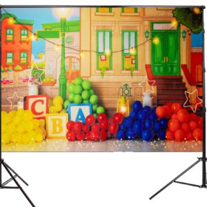 ABC Back to School Kindergarten Online Education Children Photography Background Birthday Party Decoration Background Curtain Photography Studio Props Vinyl (5x7ft)