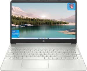 hp 15.6’’ touchscreen laptop, 11th gen intel core i5-1135g7 processor, 16gb ram, 1tb ssd, 15.6” hd touch display, intel iris xe graphics, wi-fi, webcam, windows 11 home in s mode, natural silver