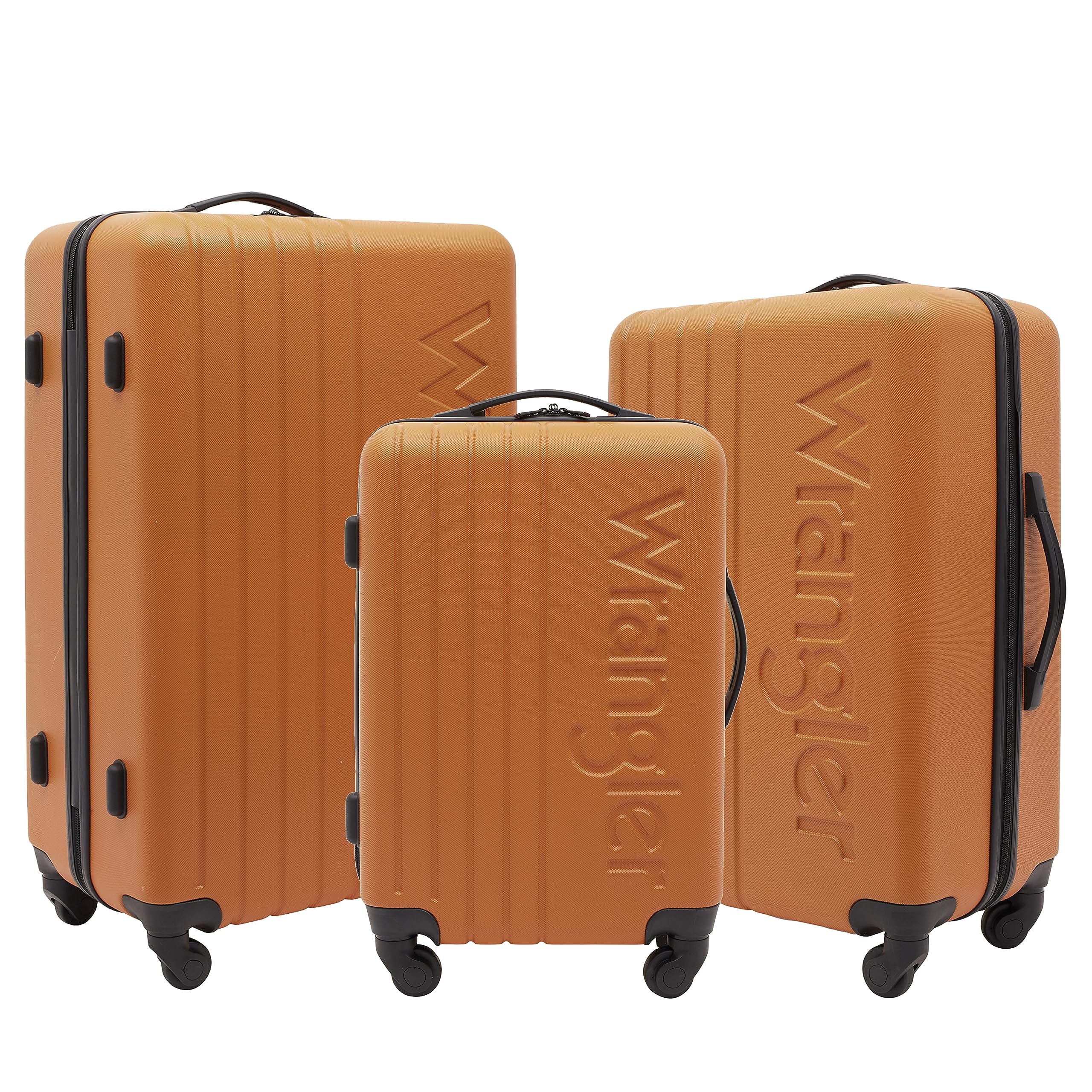 Wrangler Quest Luggage Set, Maple Autumn, 3 Piece Set (28"/24"/20")