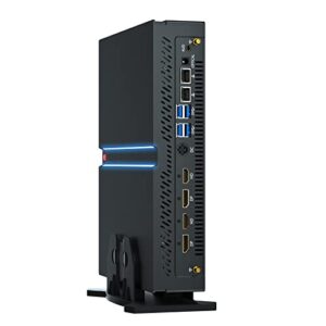 msecore mini gaming pc, desktop computer with powerful i9-12900f 16 cores upto 5.1ghz, rtx3060 12g graphics card, 64g ram 2t pcie 4.0 ssd, dual nic, optical, four display, wifi 6, windows 11 pro