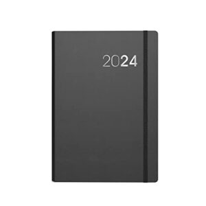 Collins Legacy 2024 Diary A5 Day To Page Diary (with Appointments) - Business Planner and Organiser - January to December 2024 Diary - Daily - Black - CL51.99-24