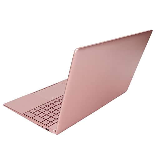 Acogedor 15.6in Ultra Slim Laptop Pink,Windows11,IPS 1920x1080 HD Screen,16GB RAM 256GB SSD,for Intel N5095,Backlit Keyboard, Fingerprint Unlock, Thin Portable Laptop Computer