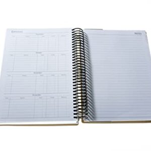 Collins Delta 2024 Diary A5 Day to a Page Diary (with Appointments) - Lifestyle Planner and Organiser for Office, Work, Personal and Home - January to December 2024 Diary - Daily - Orange - FP51.44-24