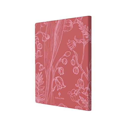 Collins Tara 2024 Diary A5 Day to Page Journal (with Appointments) - Lifestyle Planner and Organiser for Office, Work, Personal and Home - January to December 2024 Diary - Daily - Red - TA151.15-24