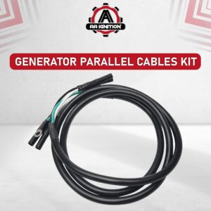 Replacement Generator Parallel Cables Kit - Compatible with Honda Inverter Generators - EU1000i, EU2000i, EU2200i, EU2200iC, EU2000 Companion, EU3000i Handi - Replaces 08E93-HPK123HI, HPK123HI