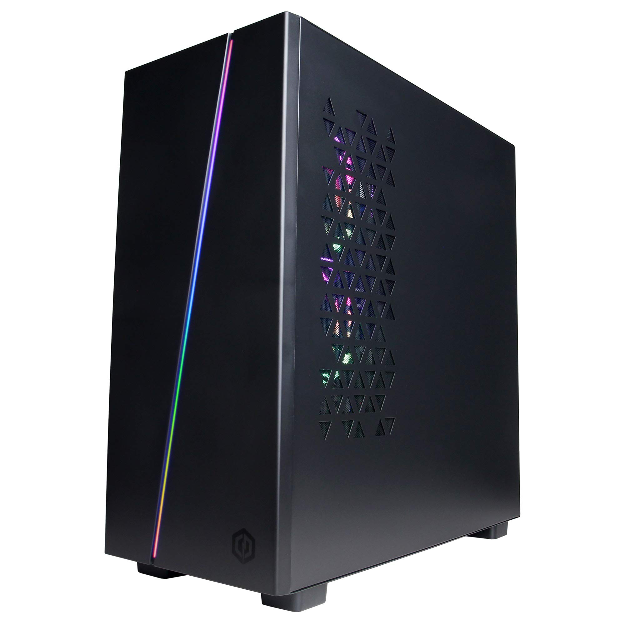 CyberpowerPC Gamer Master Gaming PC, AMD Ryzen 7 7700 3.8GHz, GeForce RTX 4070 12GB, 16GB DDR5, 1TB NVMe SSD, Wi-Fi Ready & Windows 11 Home (GMA1440A),Black