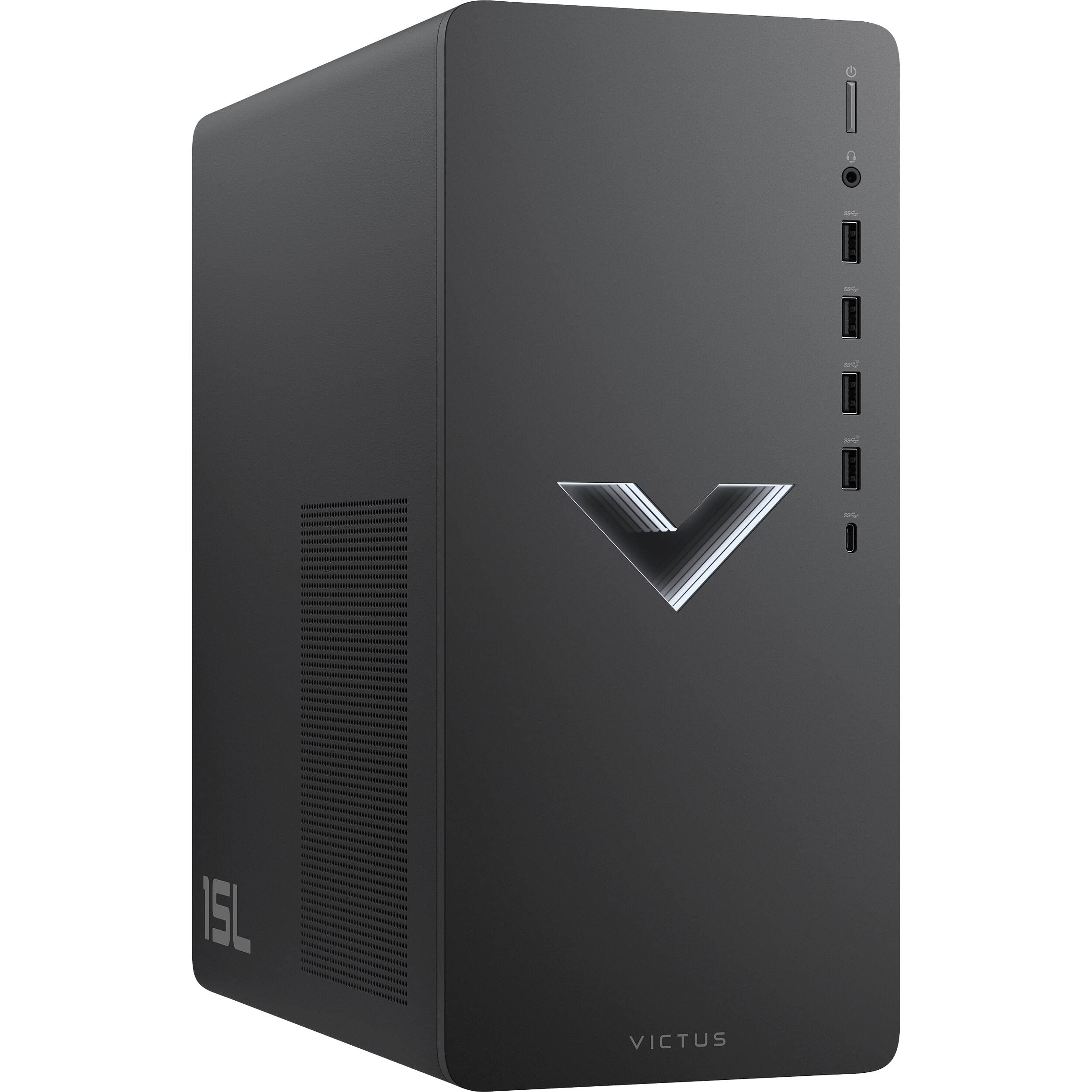 HP Victus 15L Gaming Desktop Computer - 12th Gen Intel Core i7-12700 12-Core up to 4.9 GHz Processor, 64GB DDR4 RAM, 8TB SSD, GeForce RTX 3050 8GB Graphics, Wi-Fi 6 + Bluetooth, Windows 11 Home