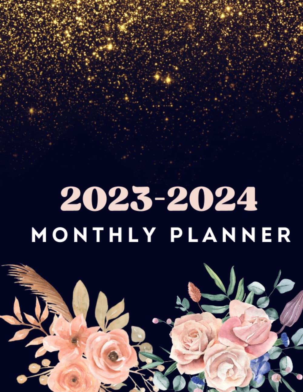 weekly planner 2023-2024: weekly planner 2023-2024,Retro Rose Wildflower Cage Design