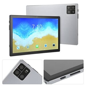 HSFU Tablet PC, Office Tablet 10 Inch Dual Camera for Travel (US Plug)