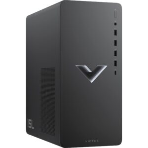 HP Victus 15L Gaming Desktop Computer - 12th Gen Intel Core i7-12700 12-Core up to 4.9 GHz CPU, 32GB RAM, 256GB NVMe SSD + 1TB HDD, GeForce RTX 3050 8GB Graphics, Wi-Fi 6 + Bluetooth, Windows 11 Home