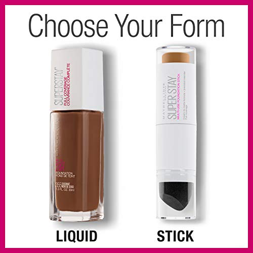 Maybelline New York Super Stay Foundation Stick for Normal To Oily Skin, Deep Bronze, 0.25 Ounce (Pack of 2)