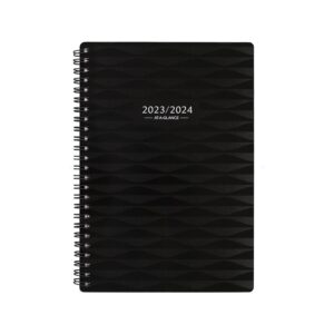 2023-2024 at-a-glance® elevation 13-month academic weekly/monthly planner, 5-1/2" x 8-1/2", black, july 2023 to july 2024, 75101p05
