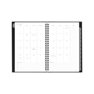 2023-2024 AT-A-GLANCE® Elevation 13-Month Academic Weekly/Monthly Planner, 5-1/2" x 8-1/2", Black, July 2023 to July 2024, 75101P05