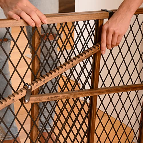 Position & Lock Baby Gate, Pressure-Mounted, Farmhouse Collection (Pack of 2)