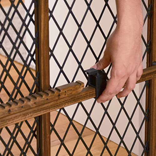 Position & Lock Baby Gate, Pressure-Mounted, Farmhouse Collection (Pack of 2)