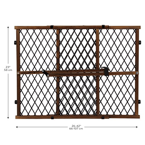 Position & Lock Baby Gate, Pressure-Mounted, Farmhouse Collection (Pack of 2)