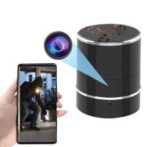 small-eco hidden camera speaker - spy camera ptz hd 1080p wifi motion detection video recorder wireless mini safety nanny camera
