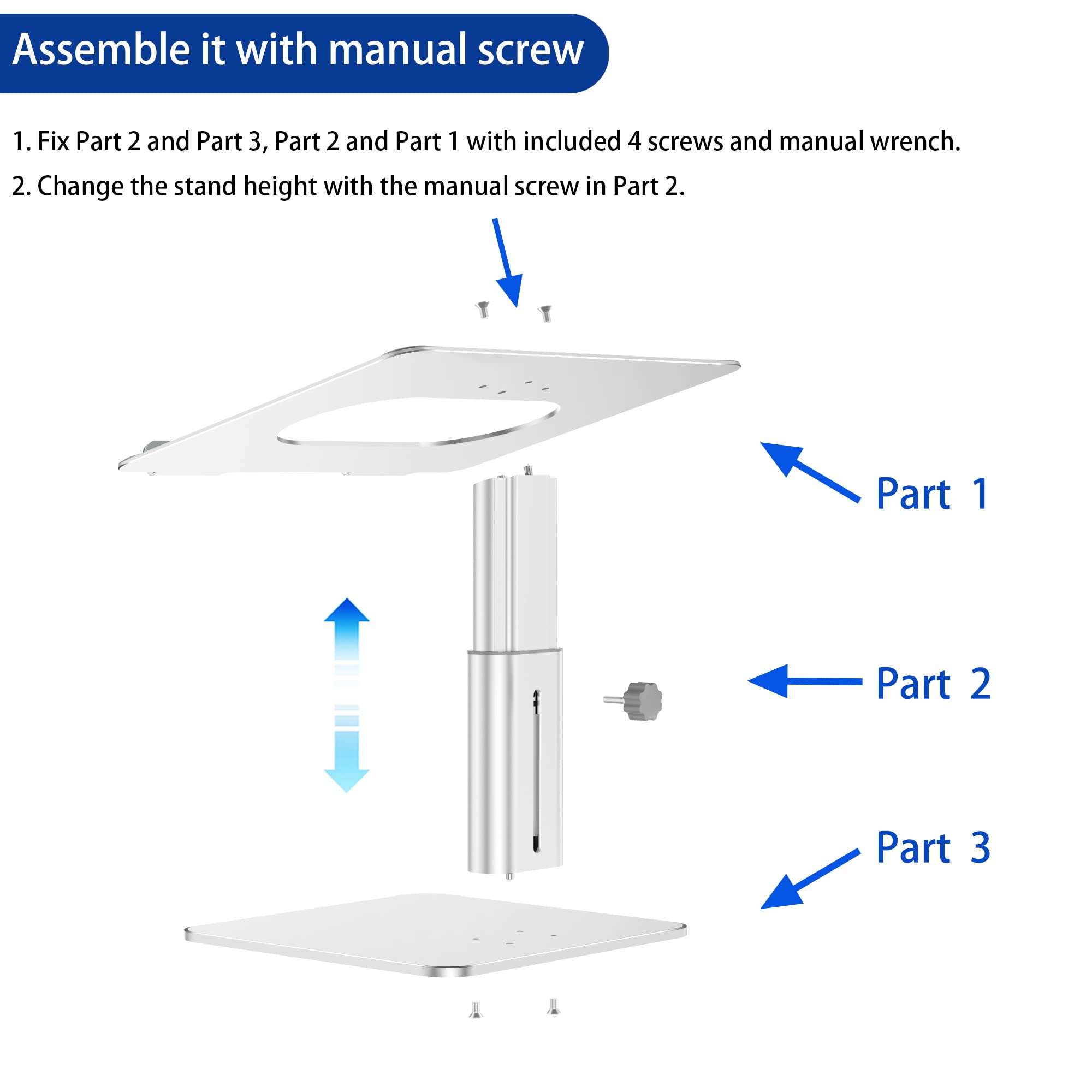 BESIGN LS10 and LSX6N Ergonomic Laptop Stand