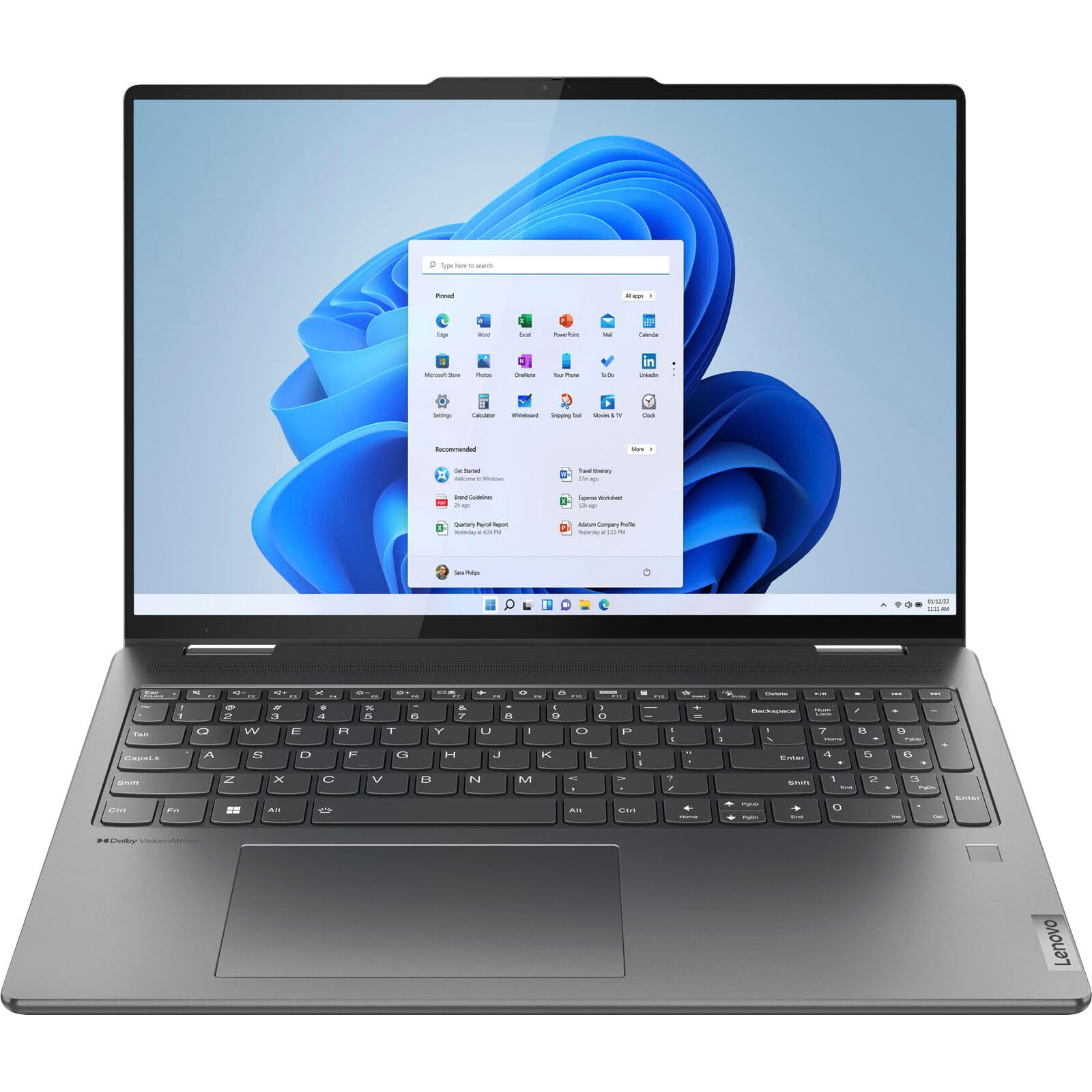 Lenovo Yoga 7i 16" Touchscreen FHD+ Business 2-in-1 Laptop Computer, 13th Gen Intel 12 Cores i7-1355U, 16GB LPDDR5 RAM, 512GB PCIe SSD, WiFi 6E, BT 5.1, Backlit KB, FR, Windows 11 Pro, BROAG Pen