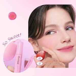 dasique Water Blur Tint #07 Lavender Cream | Berry Smoothie Collection I Vegan, Cruelty-free I Non-sticky, Non-greasy, Watery Formula Transforming Into a Silky Finish