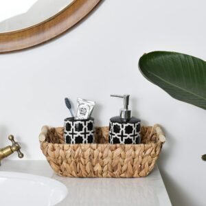 StorageWorks Water Hyacinth Storage Baskets