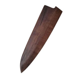 Knife Scabbard Knife Wooden Cover Cutter Cover Pocket Holder Convenient Sheath Classical Wear Resistant Bag for Kitchen Hunting, 210mm