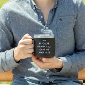 Papa Gifts Grandpa Mug – Coffee Tumbler Mug 14oz - Funny and Unique Gift Idea from Grandchildren, Granddaughter, Grandkids, Grandson, Cool, Birthday, Best, Fathers Day, Retirement