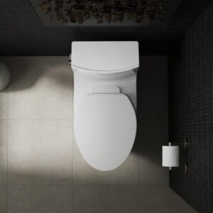 KOHLER K-26801-0 Impro ReadyLatch Quiet Close Elongated-Front Toilet Seat, Elongated Toilet Seat, Soft Close Toilet Seat, White