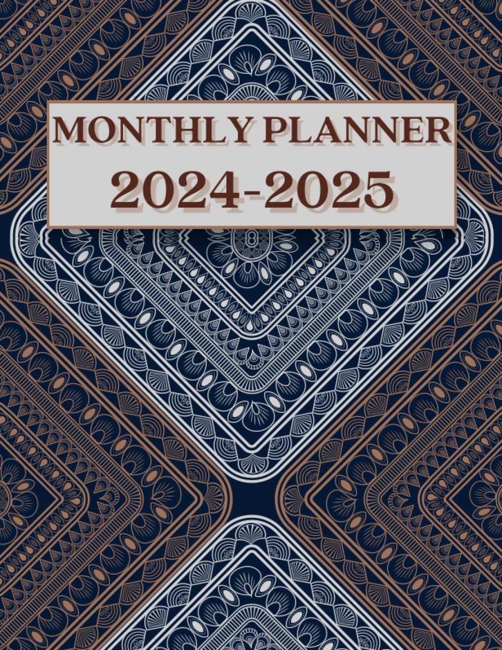 2024-2025 Monthly Planner 2 years: 24 Months Planner,January 2024 to December 2025, 2-Year Calendar & Monthly Planner- 8.5x11 inches, |Theme: Professional|