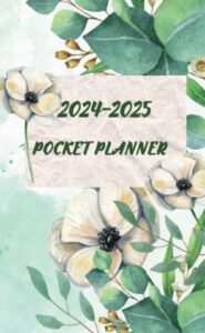 2024-2025 pocket planner: calendar for 2 years, 24 months organizer agenda schedule