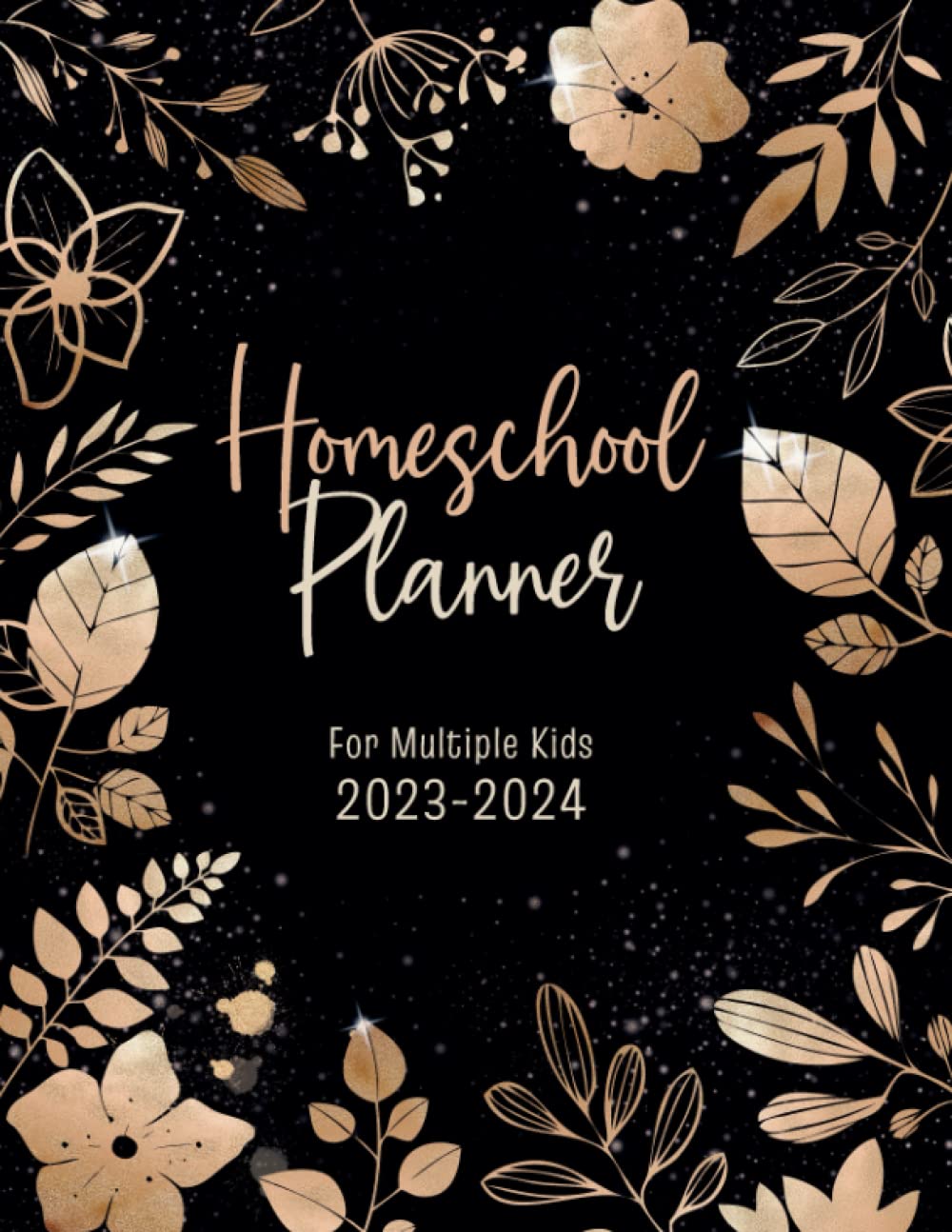 Homeschool Planner For Multiple Kids: Teacher Planner 2023-2024 (For 6 Students) - Weekly & Monthly Teacher Lesson Planner - Academic Year August Through July