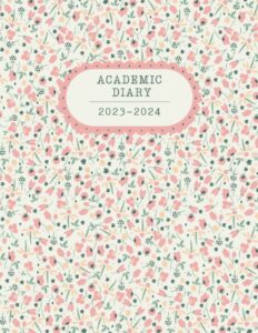 a4 academic diary 2023-2024 week to view: teacher agenda for class organization and planning - july 2023 to june 2024, large teacher lesson planner 2023 2024
