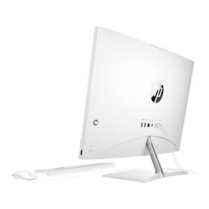 HP Pavilion All-in-One Desktop, 23.8" FHD Display, Intel Core i5-12400T, 16GB RAM, 1TB PCIe SSD, Webcam, Type-C, HDMI, Wi-Fi, Wired Keyboard & Mouse, Windows 11 Home, White