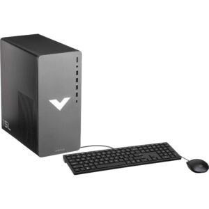 HP Victus 15L Gaming Desktop Computer - 12th Gen Intel Core i7-12700 up to 4.9 GHz Processor, 32GB RAM, 1TB NVMe SSD + 2TB HDD, GeForce RTX 3050 8GB Graphics, Wi-Fi 6 + Bluetooth, Windows 11 Home