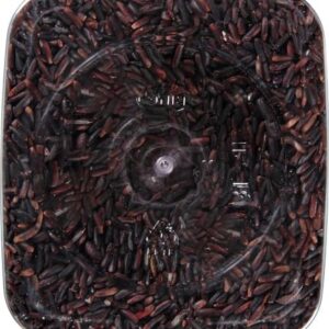 RiceSelect Premium Black Rice, Whole-Grain, Gluten-Free, Non-GMO, and Vegan Rice, BPA-Free 22-Ounce Jar (Pack of 1)